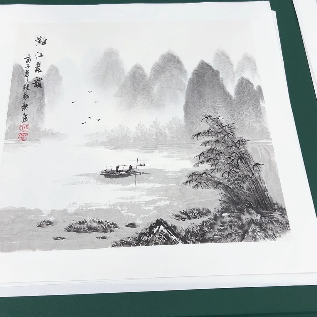 国画国画作品宣纸纯手绘