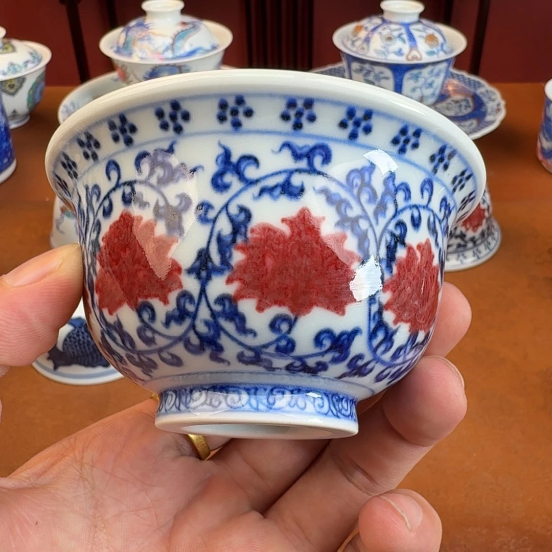 瓷片景德镇瓷器手工手绘