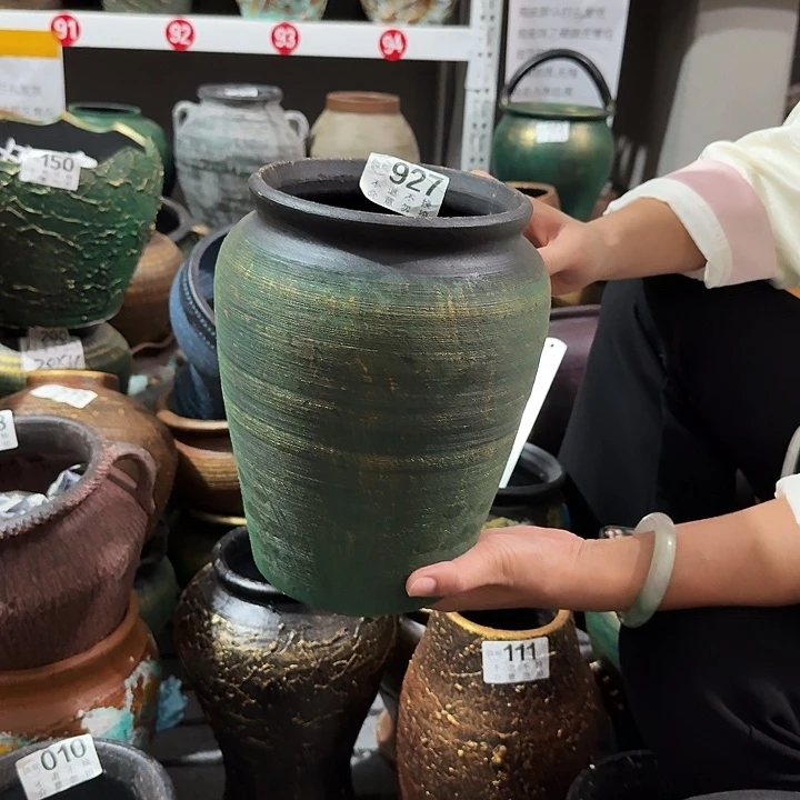 金绿坛子927高度23口径15
