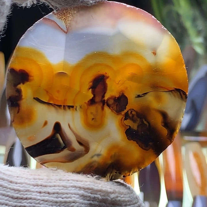 玛瑙/玉髓颈饰未镶嵌155