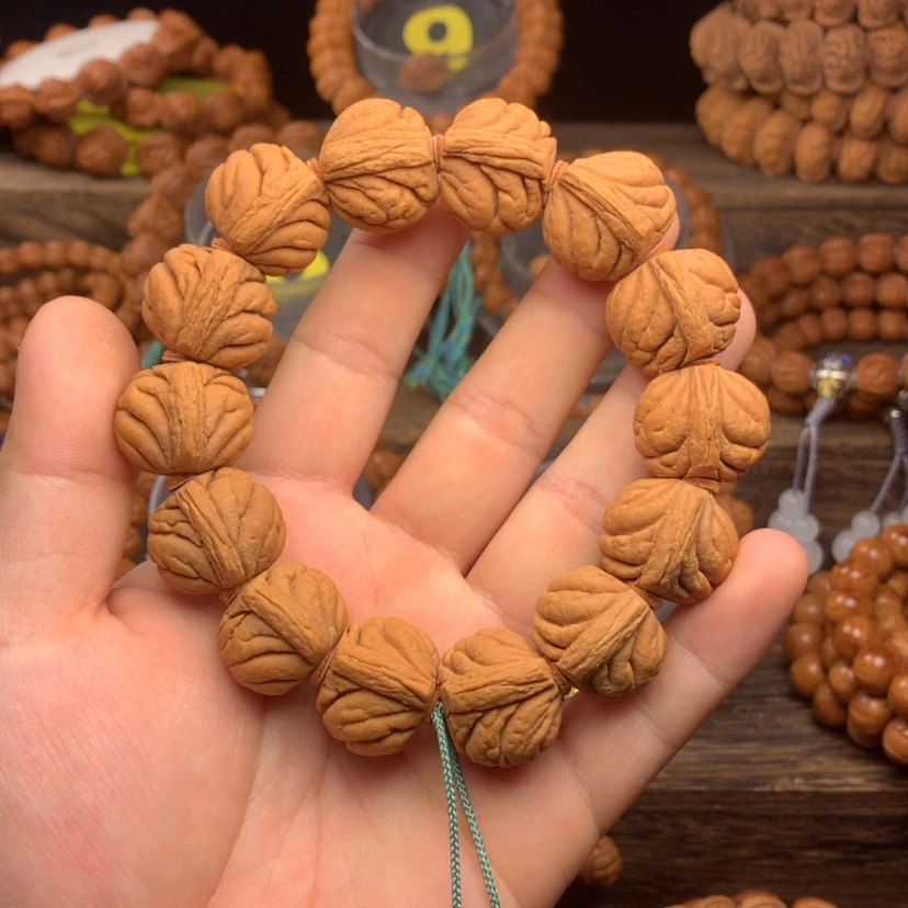 【闪购商品】桃核吊坠22霸王龙 龙纹桃核