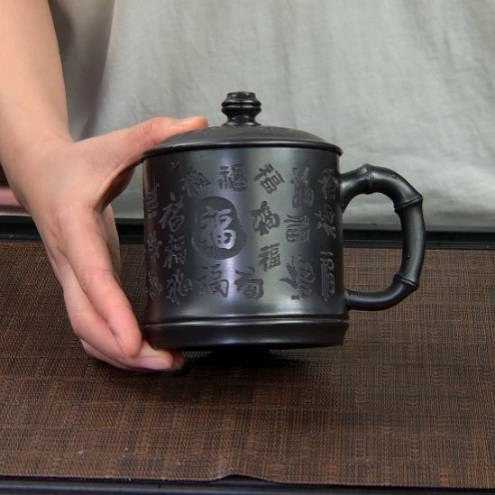 茶杯段泥高货放漏