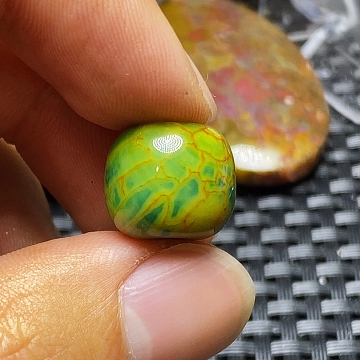 天***草玛瑙/玉髓未镶嵌颈饰