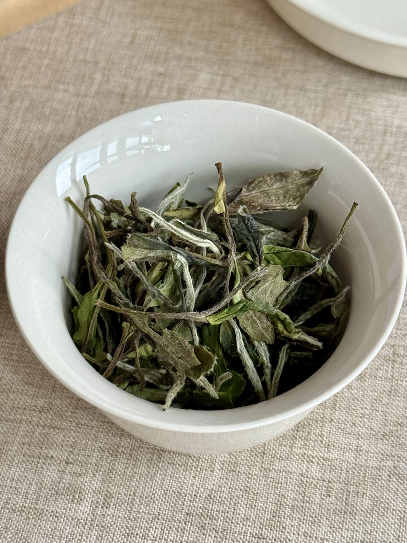 2025年花香二级白牡丹白茶散茶福鼎