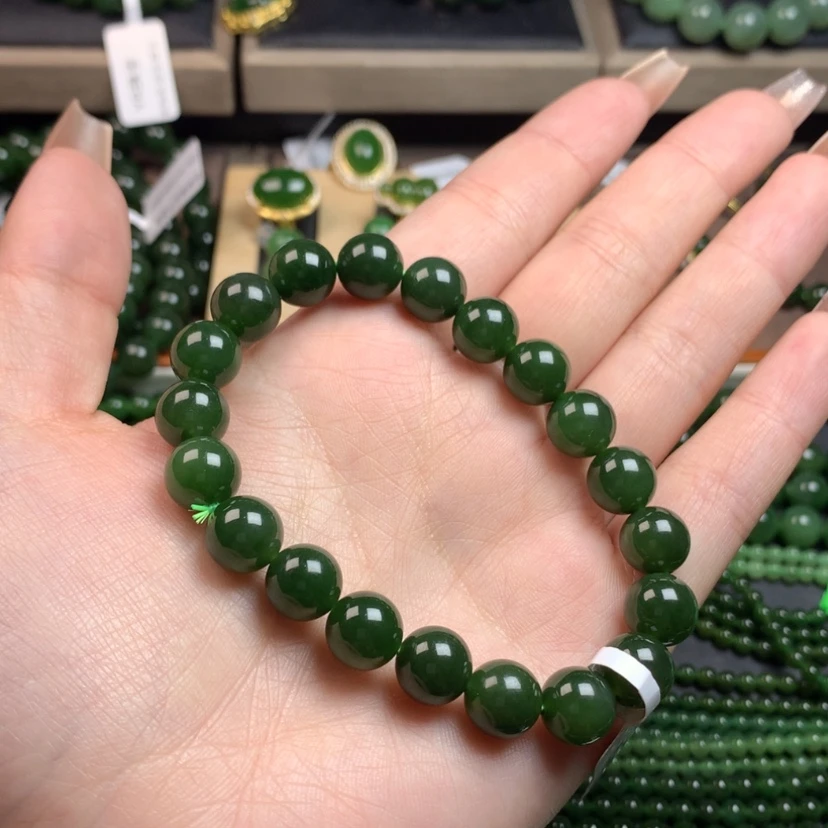 【闪购商品】和田玉（碧玉）手串未镶嵌无*