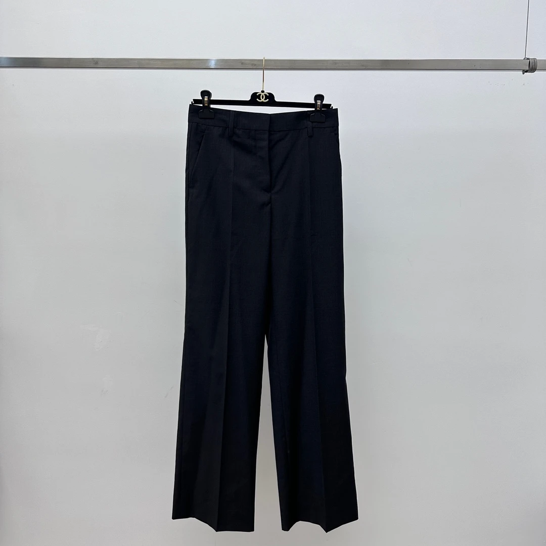 未使用 Prada/普拉达 西装阔腿裤 38码 04138