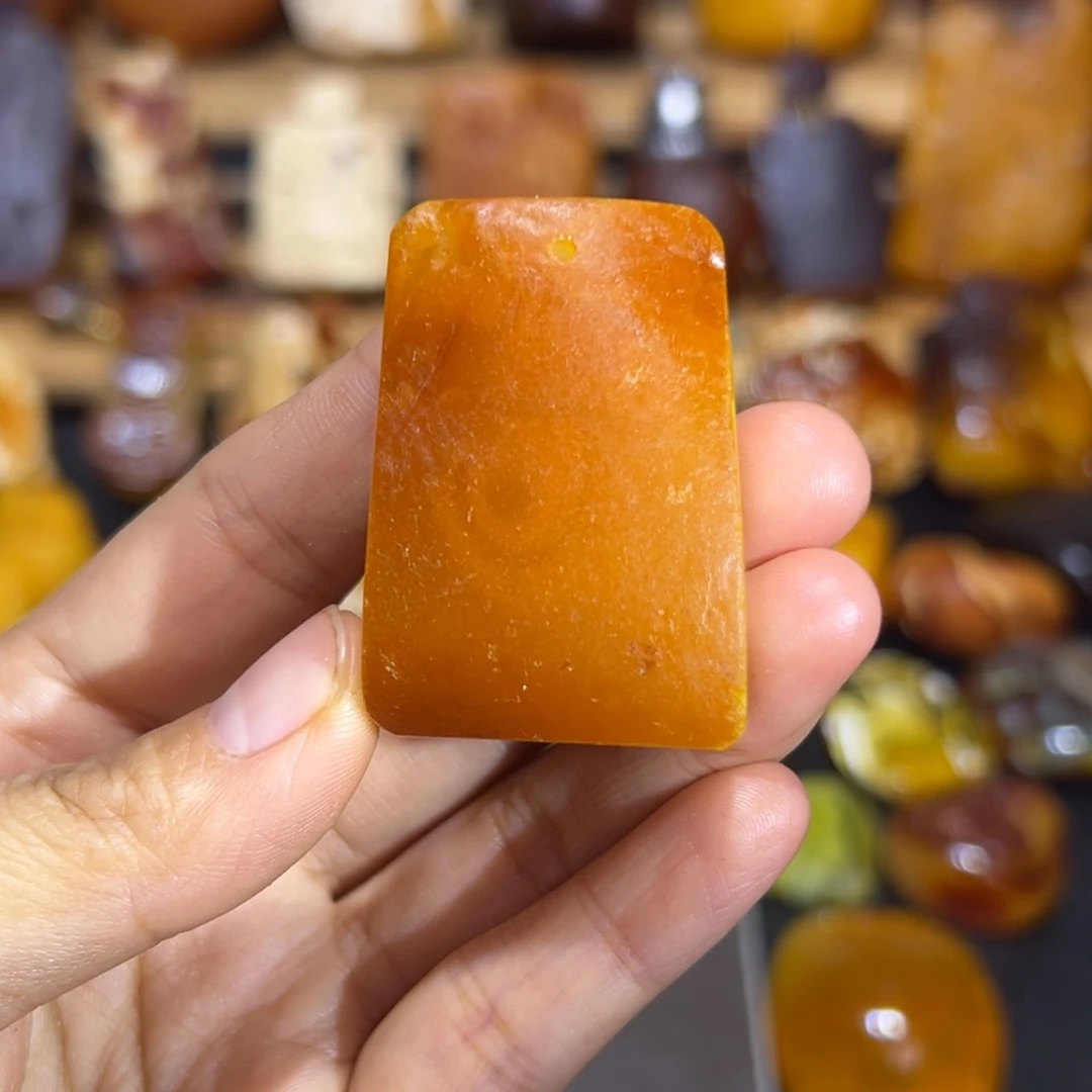 定制琥珀未镶嵌琥珀蜜蜡