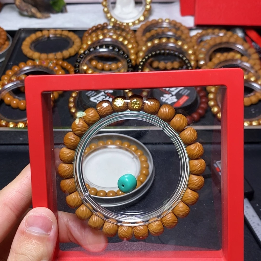 猴头核桃手串全品超小云锦双标款 尺寸9+ 单号109