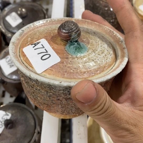 瑕疵瑕疵柴烧裸烧纯手工制作