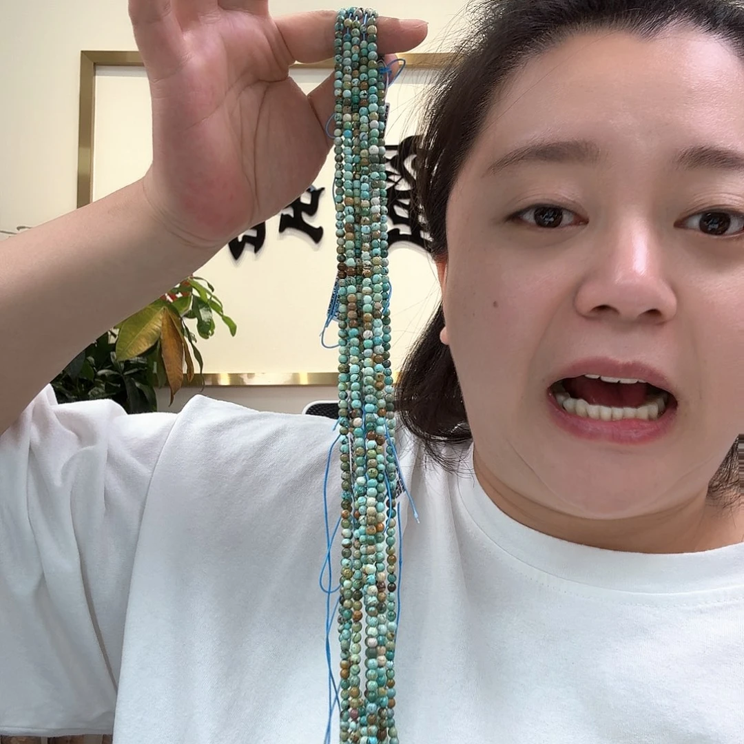 未镶嵌绿松石珠宝奇石3 多样性发货发其一