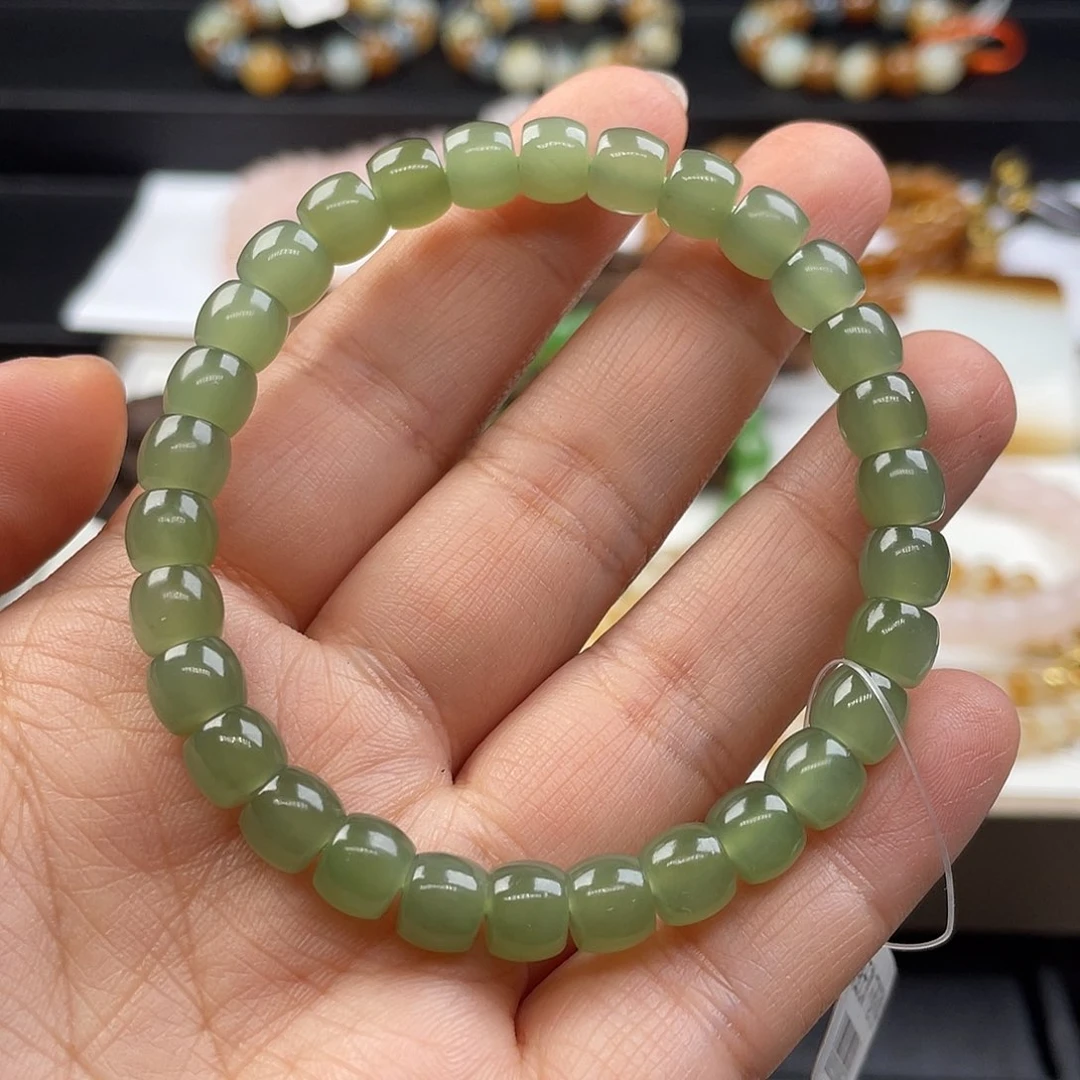 和田玉手串未镶嵌