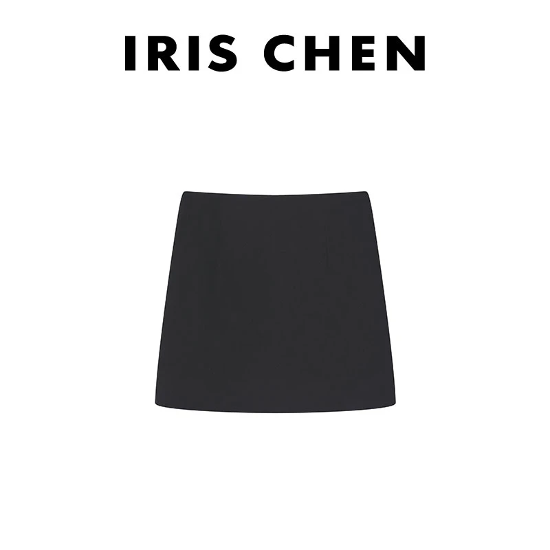 【现货】IRIS CHEN 满分裙 25秋冬“美丽诺羊毛”显瘦高腰有内衬短裙