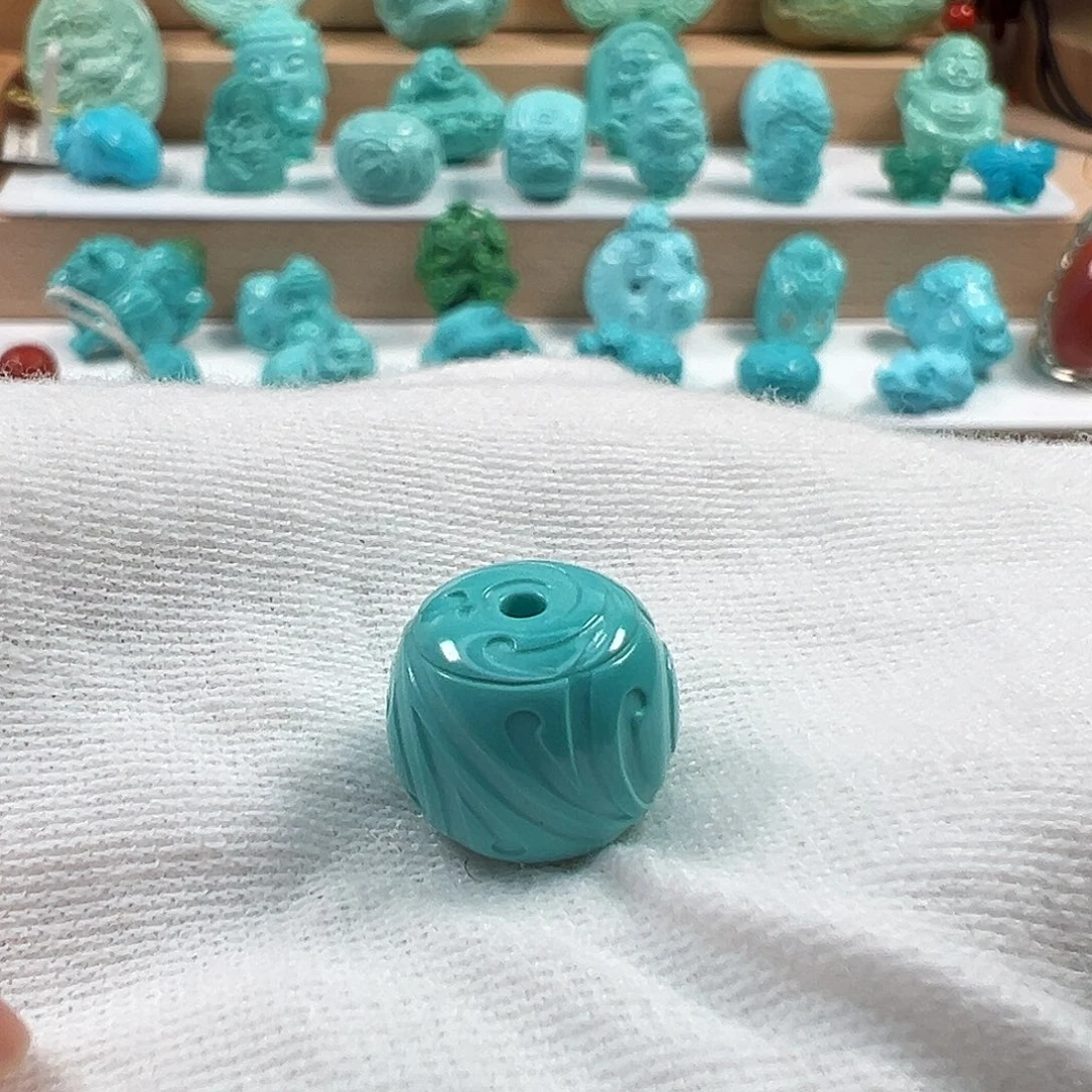 沉***l未镶嵌绿松石吊坠(不含链)
