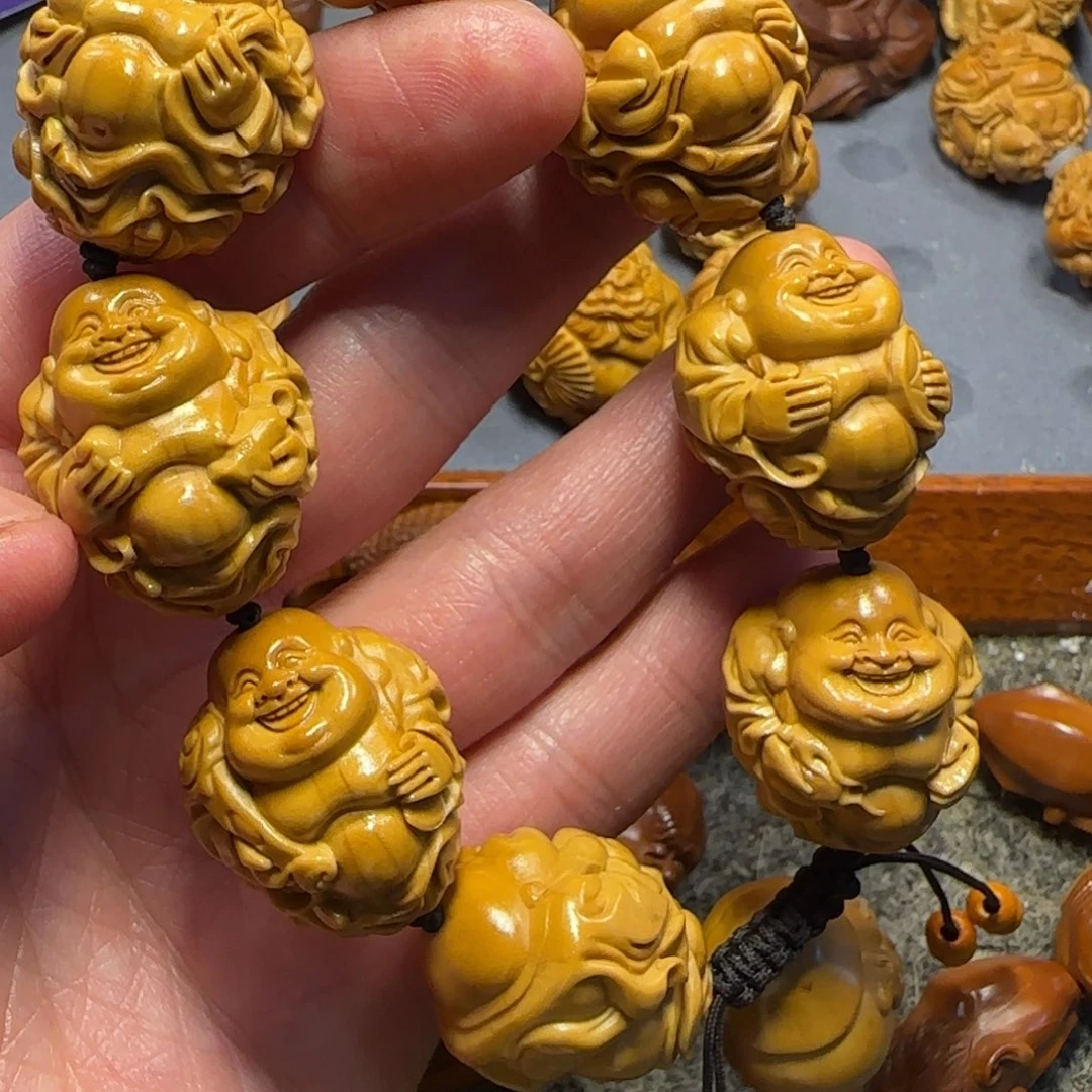 橄榄核吊坠帝王弥勒