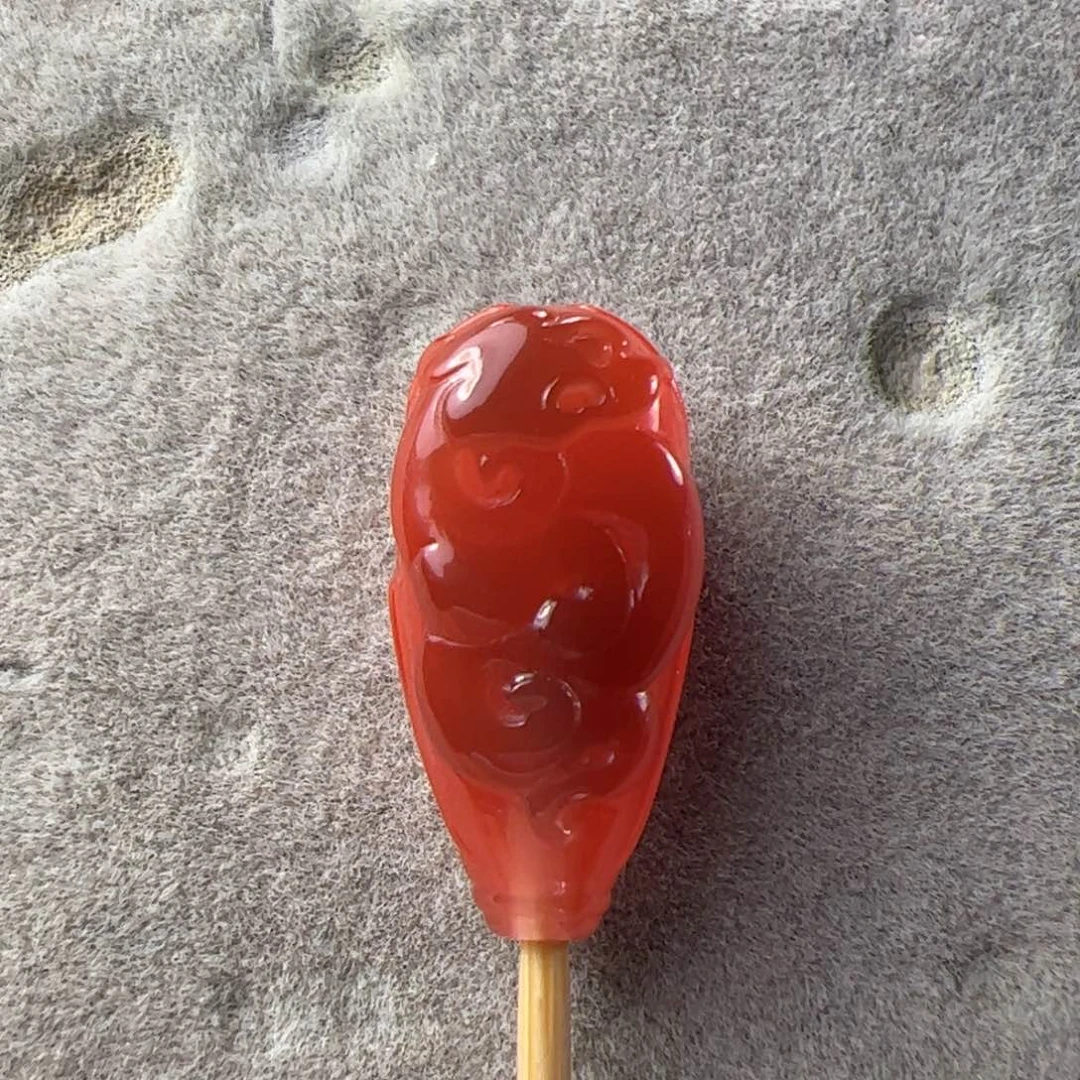 南红玛瑙未镶嵌三通