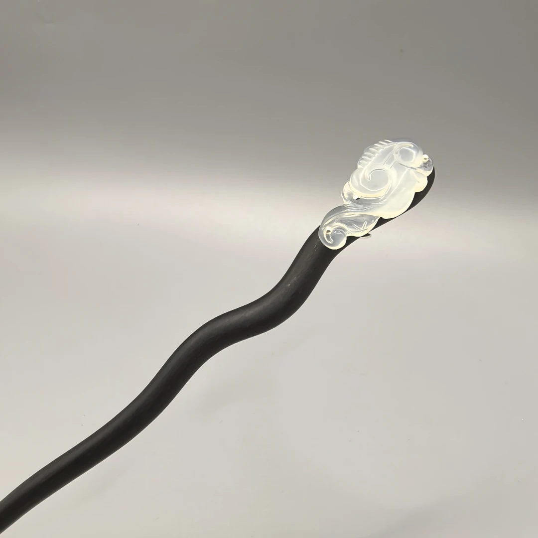 142檀木发簪原创发簪