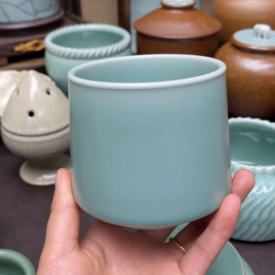 秦**އ福利青瓷茶具杯子