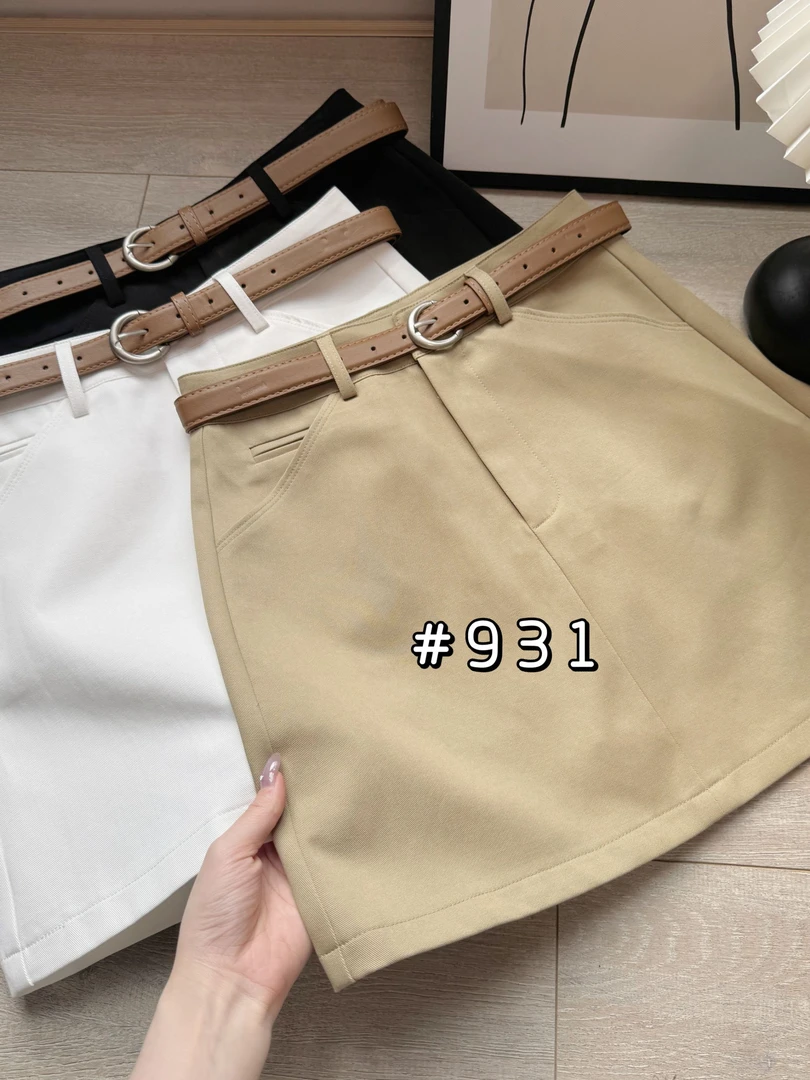 【熙可可定制】2025春季新款爆款显瘦修身遮肉亮片短裙时尚百搭931