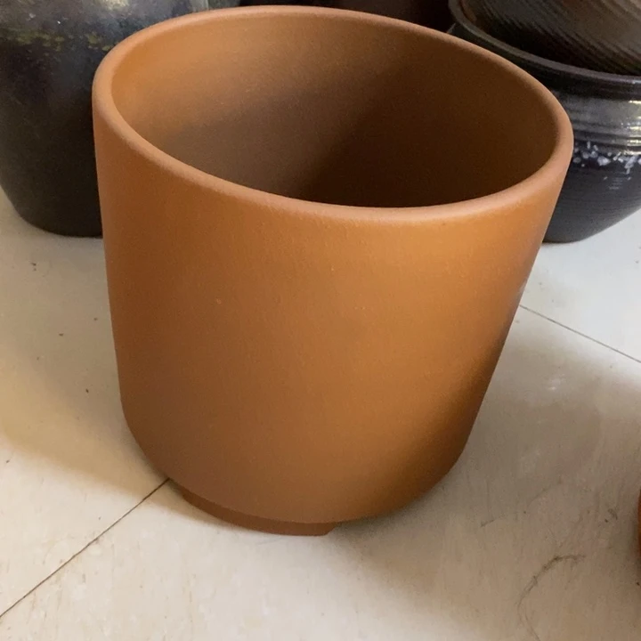 粗陶红陶绿植花盆682