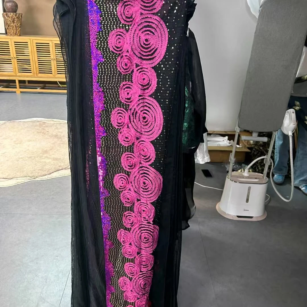 【大海轻奢】WJ240601-Z新款新中式长款民族风气质设计师款时尚围巾