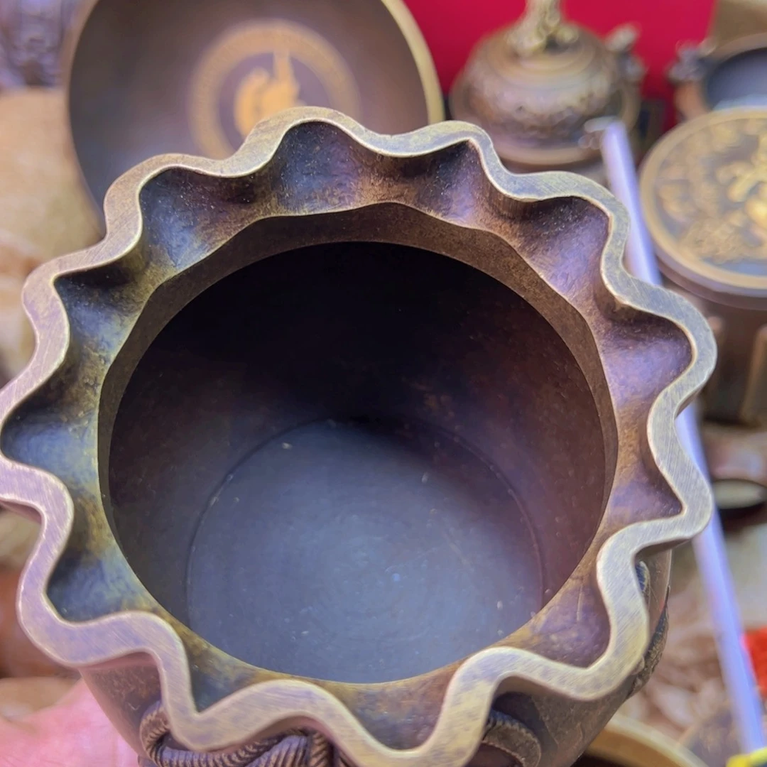 原矿风磨铜钱袋子