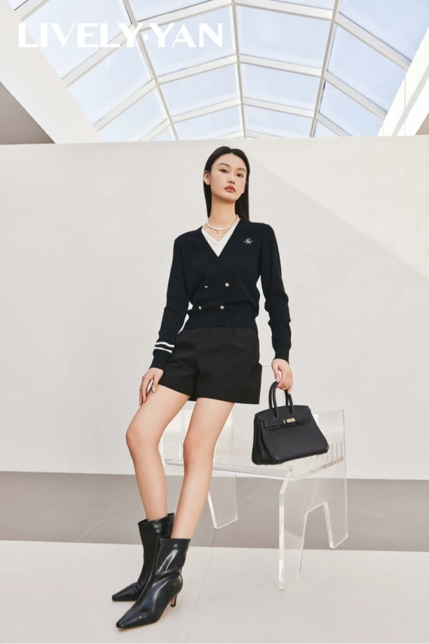 【俪妍】春装新款版型巨好的短裤百搭款显瘦高腰