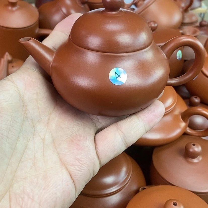【闪购商品】茶壶朱泥125cc00000000000000