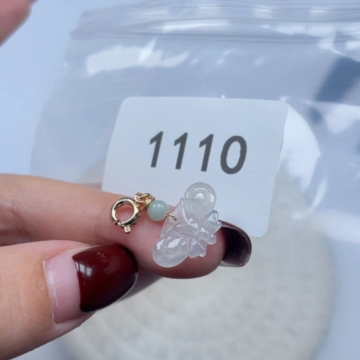 翡翠未镶嵌颈饰天然A货缅甸翡翠