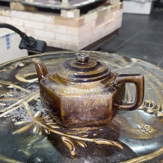 茶壶紫砂柴烧紫砂