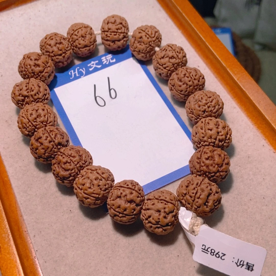 五***一手串金刚菩提66古树龙珠18