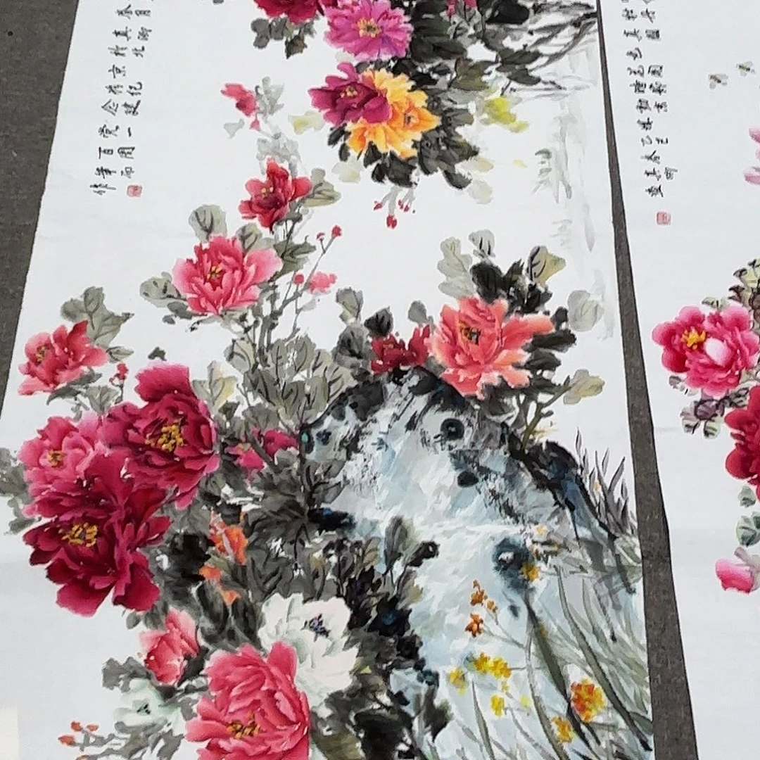 国画国画作品多次入选国内外展出