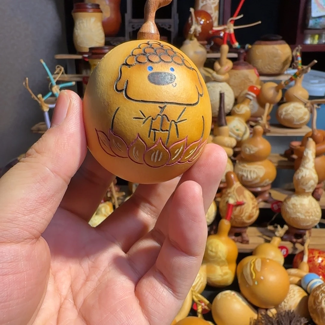 有机玻璃狗狗佛葫芦