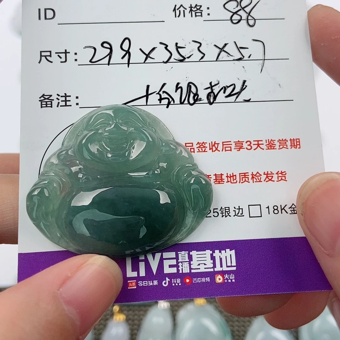 颈饰未镶嵌翡翠翡翠