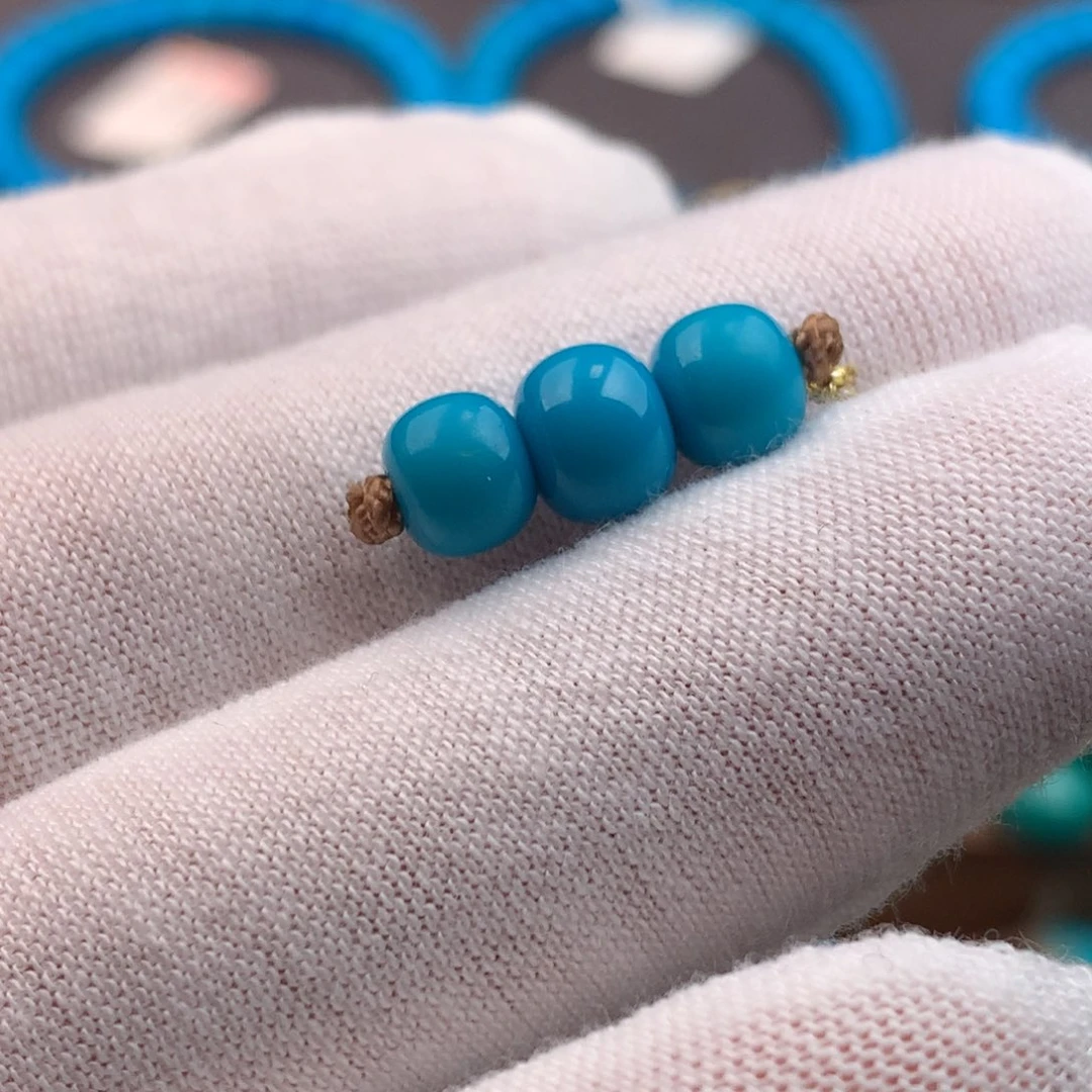 绿松石未镶嵌绿松石6+7mm