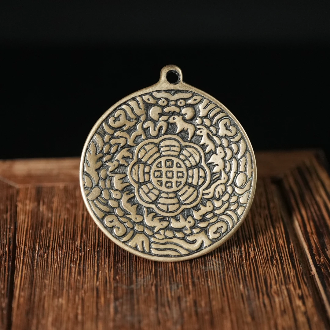 二十世纪铜九宫八卦牌AABS2504261012