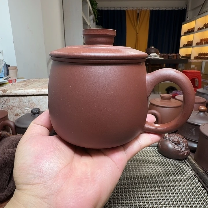 茶杯紫砂原矿紫砂