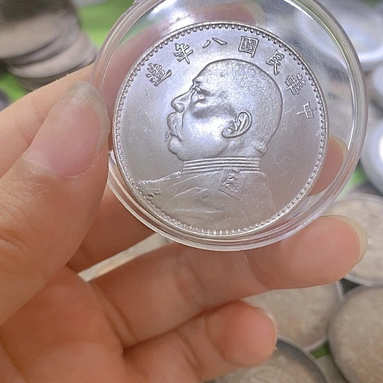 银Ag900高仿工艺品大头八年