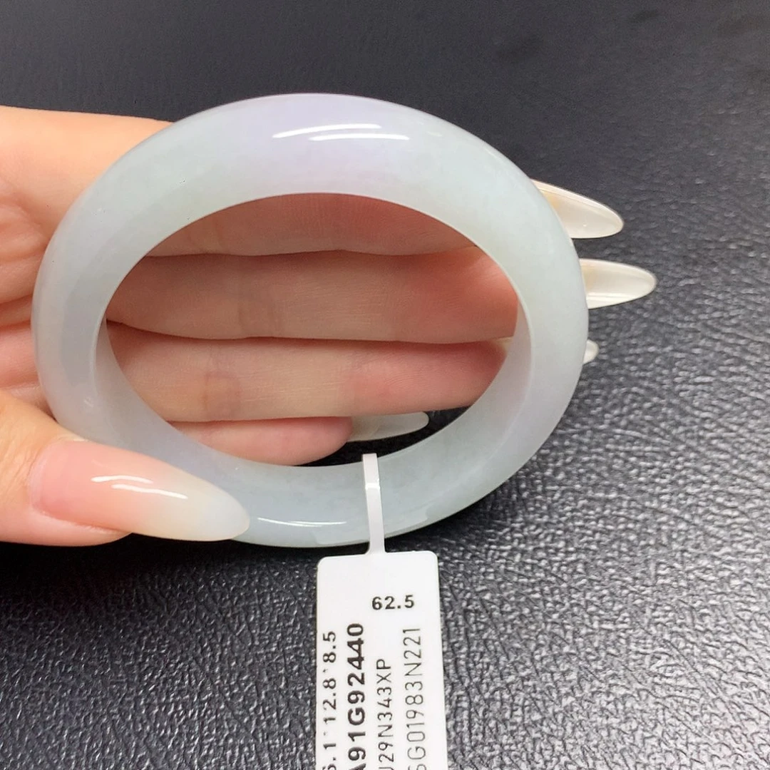 翡翠手镯未镶嵌天然缅甸翡翠57圈