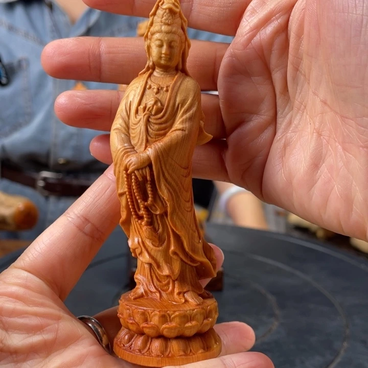 柏木（崖柏）手把件
