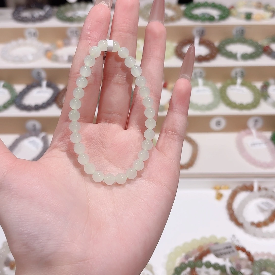 ＊***Y和田玉（糖玉）未镶嵌手链L