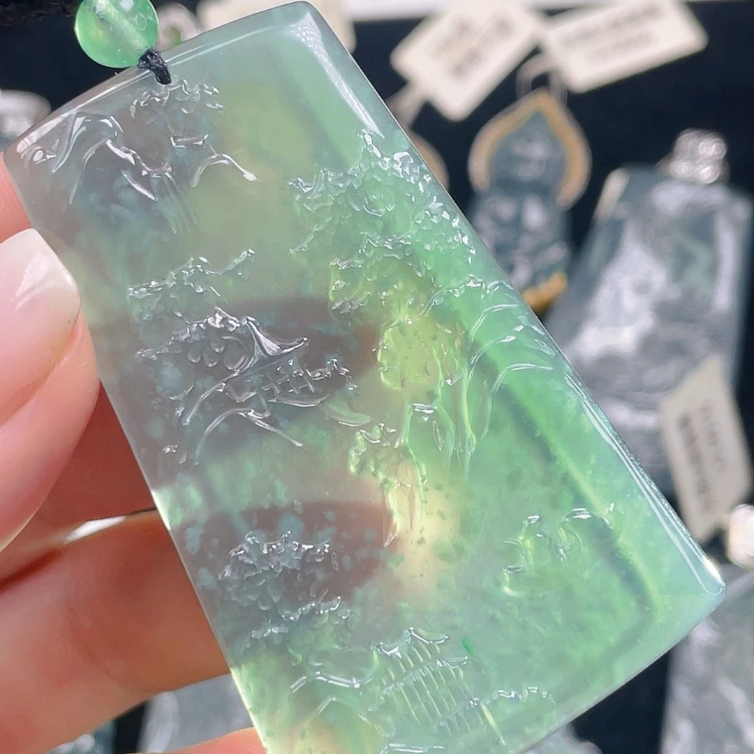 颈饰未镶嵌翡翠2，