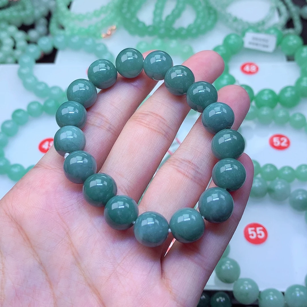 翡翠未镶嵌毛衣链
