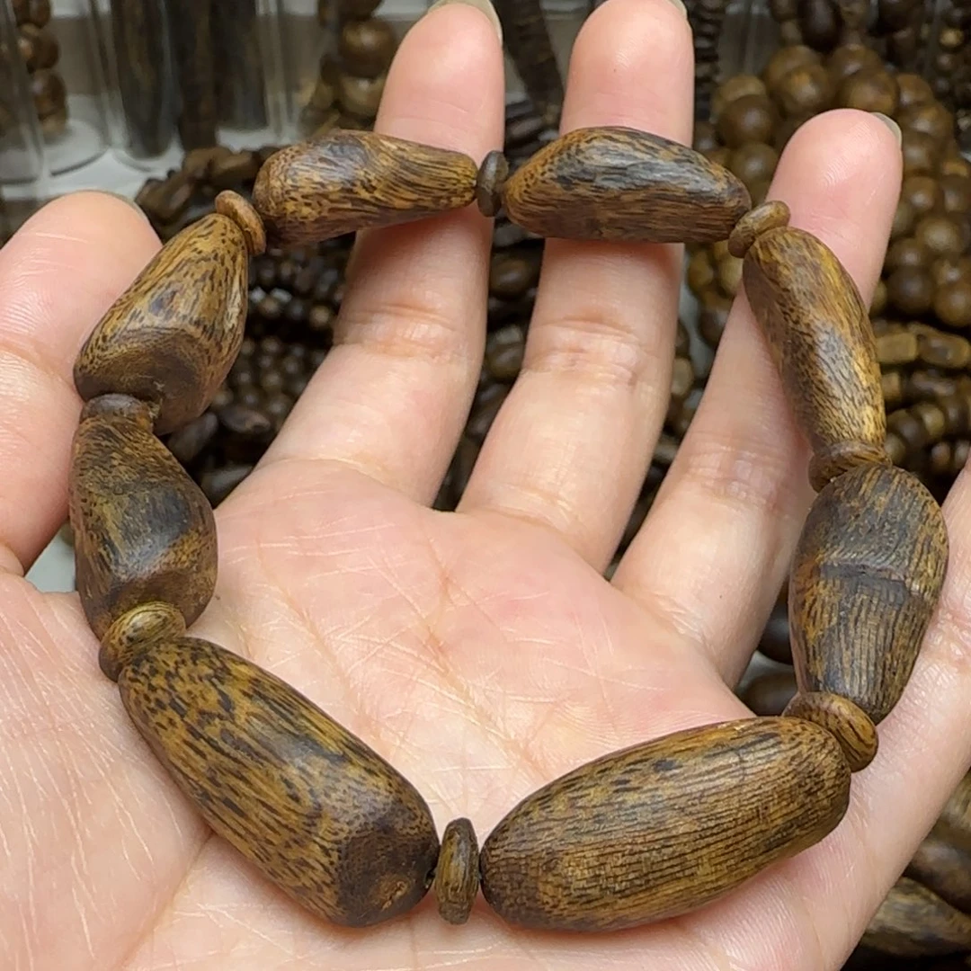 手串沉香单圈树丁包头老料12克