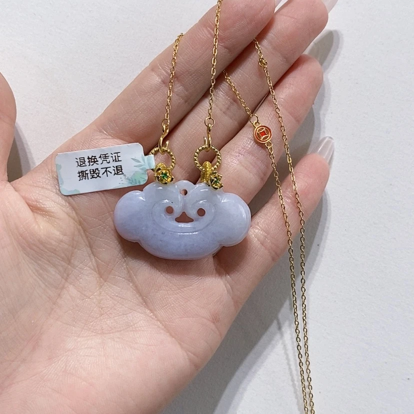 【闪购商品】翡翠未镶嵌颈饰