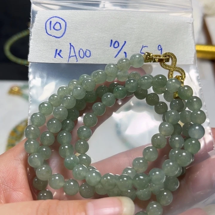 未镶嵌定制翡翠阿*.项链