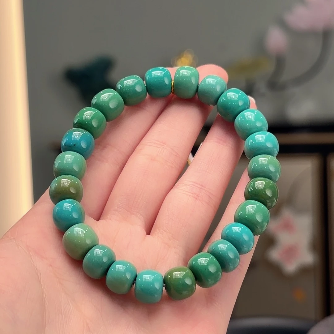 绿松石未镶嵌颈饰