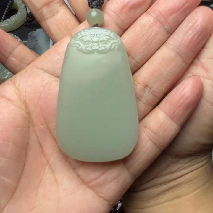 和田玉未镶嵌吊坠(不含链)