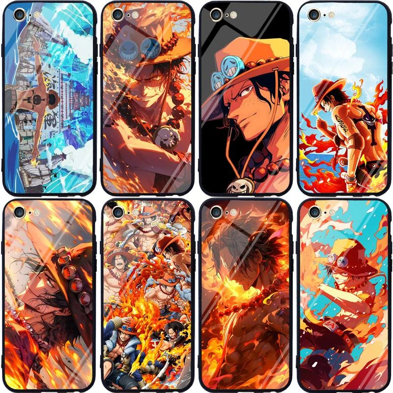 任意型号海贼王艾斯手机壳适用红米荣耀小米16 15 15vivox90华为