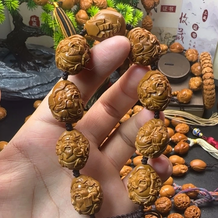 手串/手链橄榄核财神