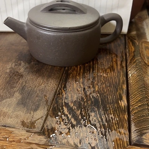 紫砂茶壶天清色汉瓦200cc